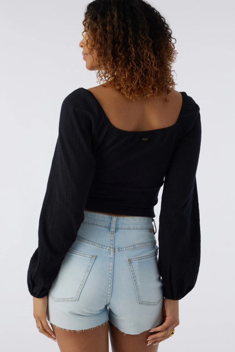 O'Neill Women's Brinley Top - Black2 Stylish Casual Shirt