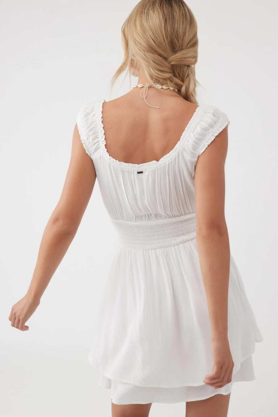 O'Neill Women's Ollie Dress in Winterwhite - Elegant Casual Wear