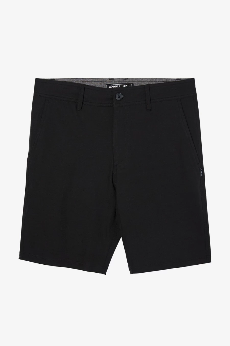 O'Neill Men's Reserve Heather 19" Hybrid Shorts - Black