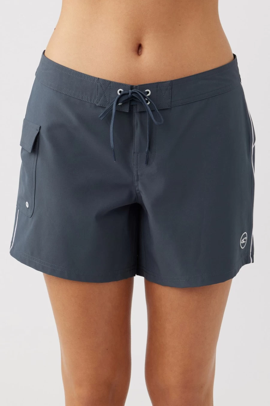 O'Neill Women's Slate Saltwater Solids Stretch 5" Boardshorts