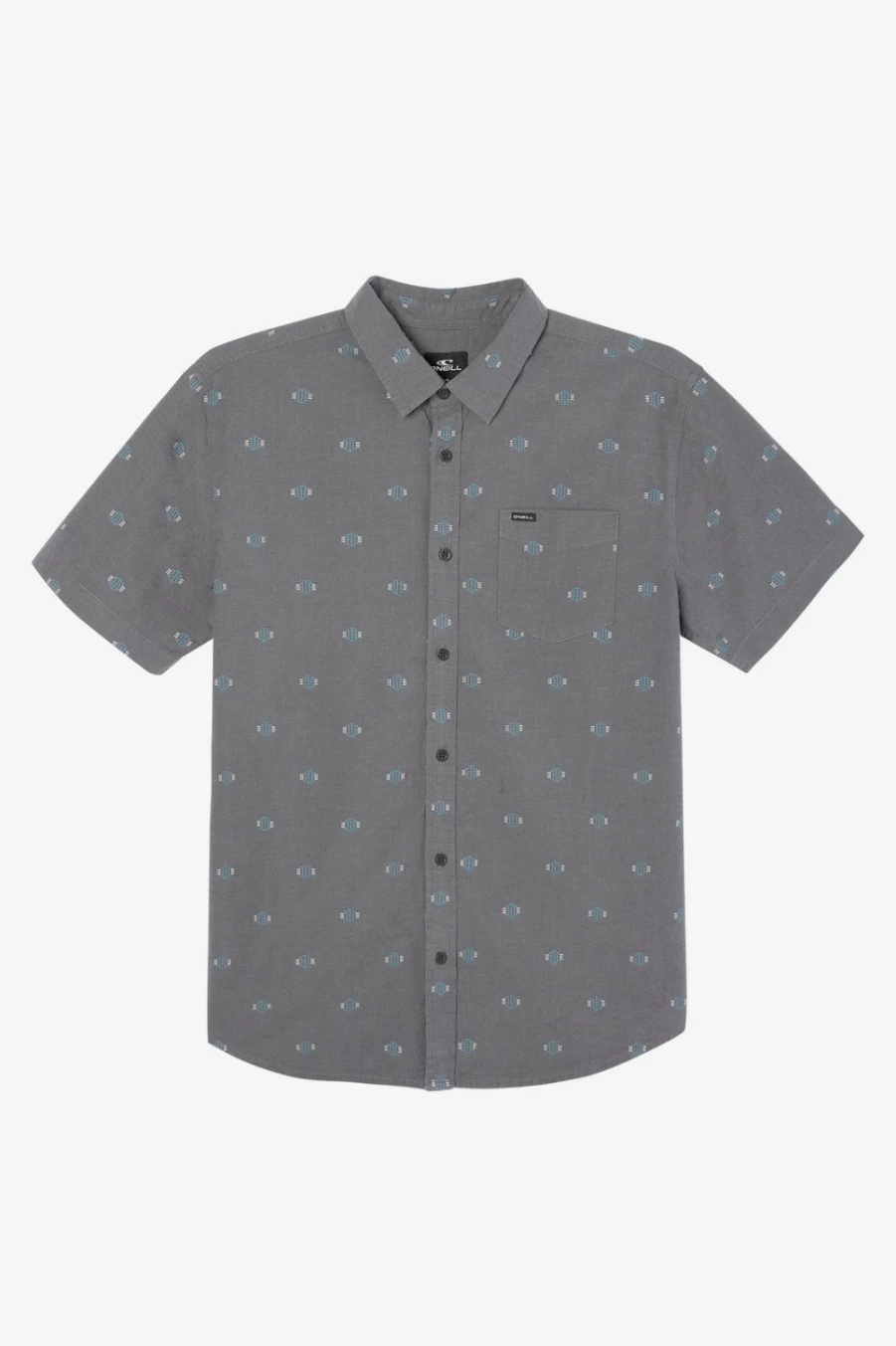 O'Neill Men's Graphite Quiver Stretch Dobby Shirt