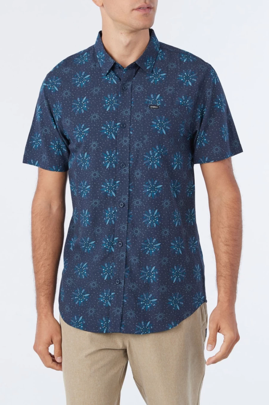 O'Neill Men's Navy Eco Modern Shirt - Oasis Sustainable Fashion
