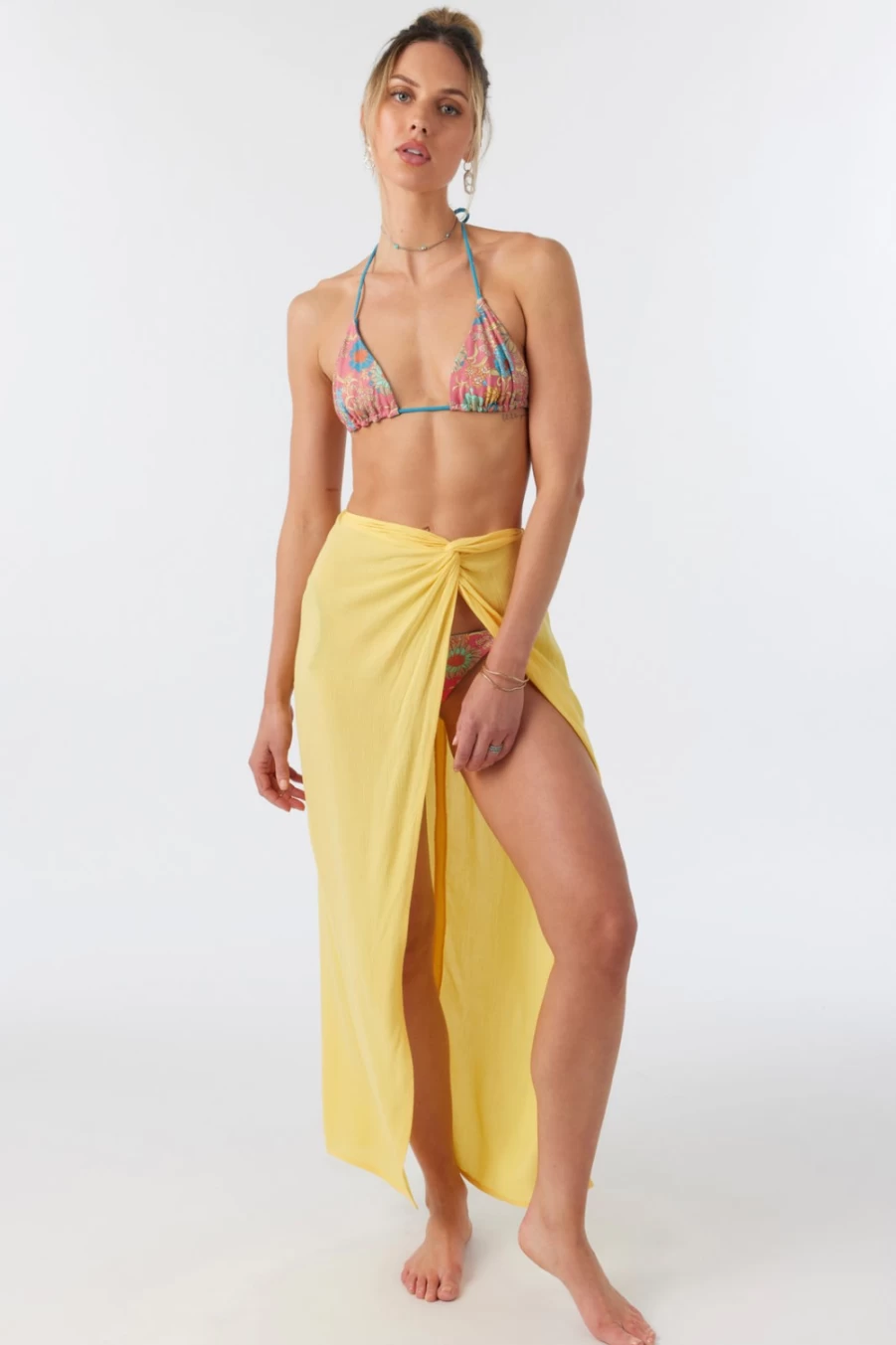 O'Neill Women's Hanalei Skirt Cover-Up in Creamsicle - Beachwear & Swim Cover-Up
