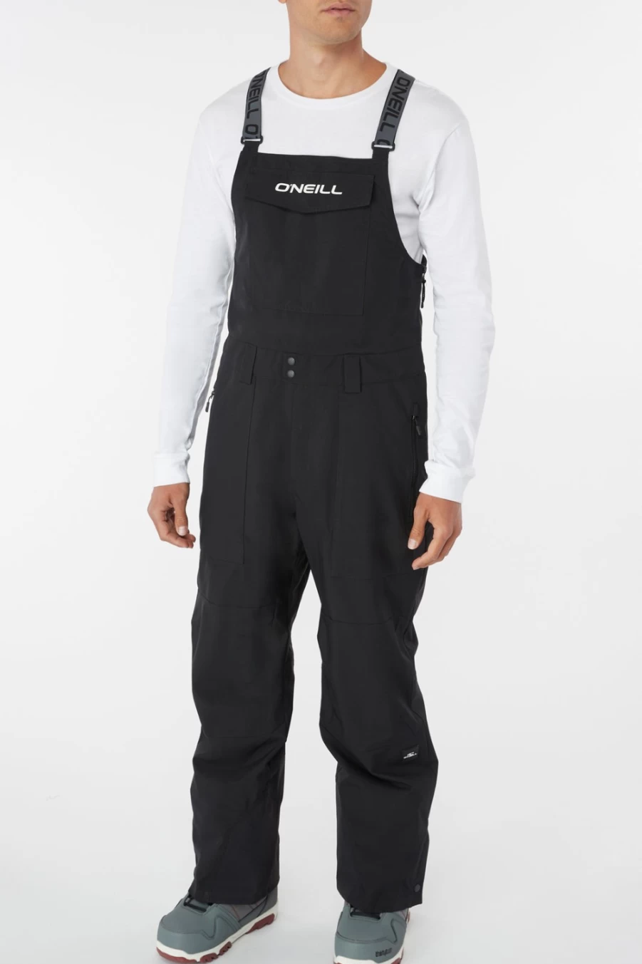 O'Neill Men's Shred Bib Snow Pants - Waterproof Winter Ski Bib Overalls