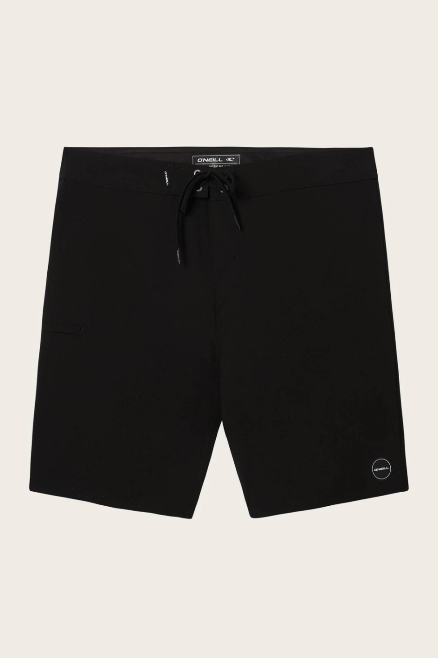 O'Neill Men's Hyperfreak Solid Black 19" Boardshorts
