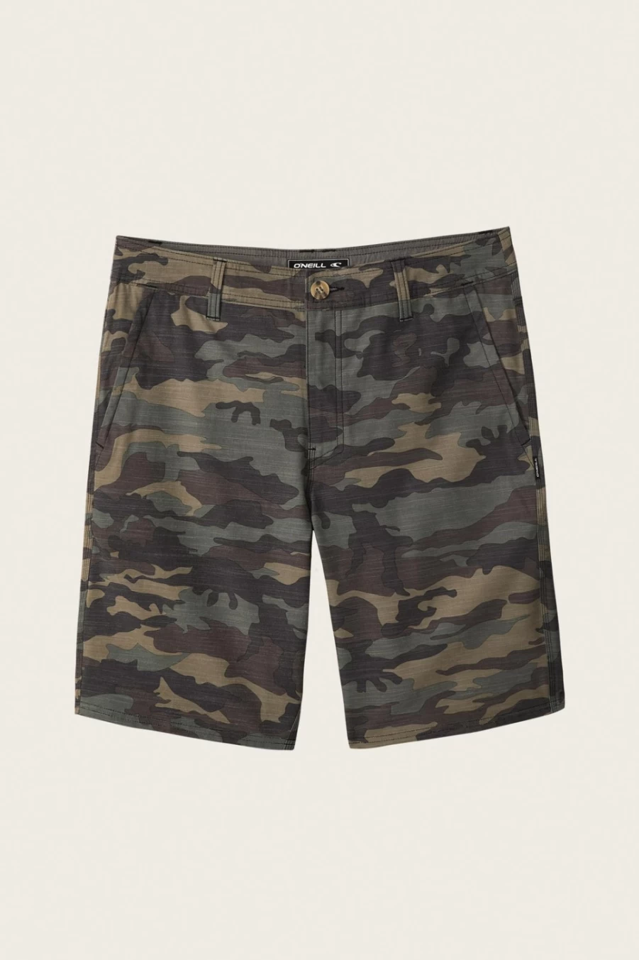 O'Neill Men's Camo Locked Slub 20" Hybrid Shorts
