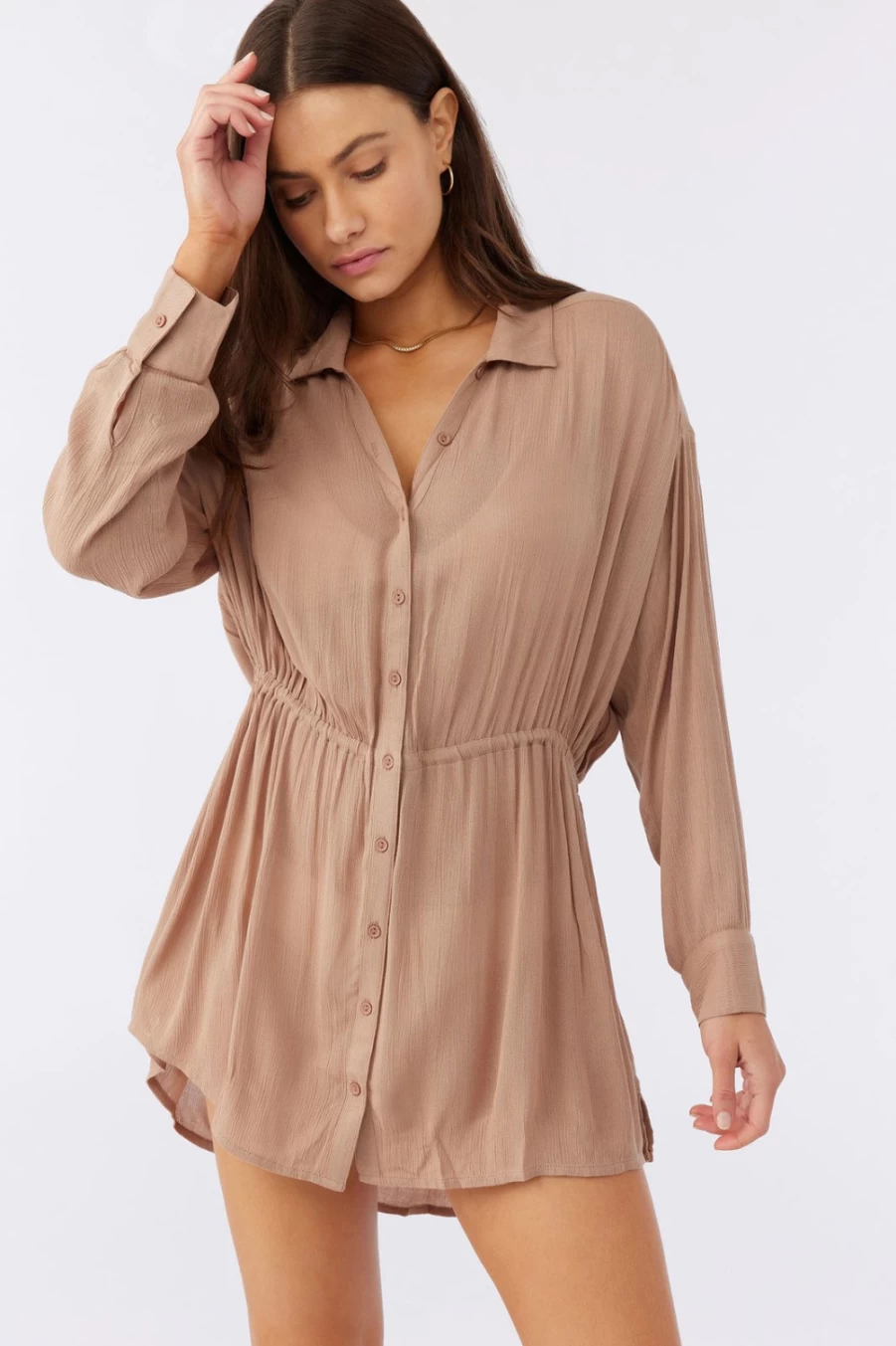 O'Neill Women's Almond Cami Cover-Up - Stylish Beachwear & Loungewear Top