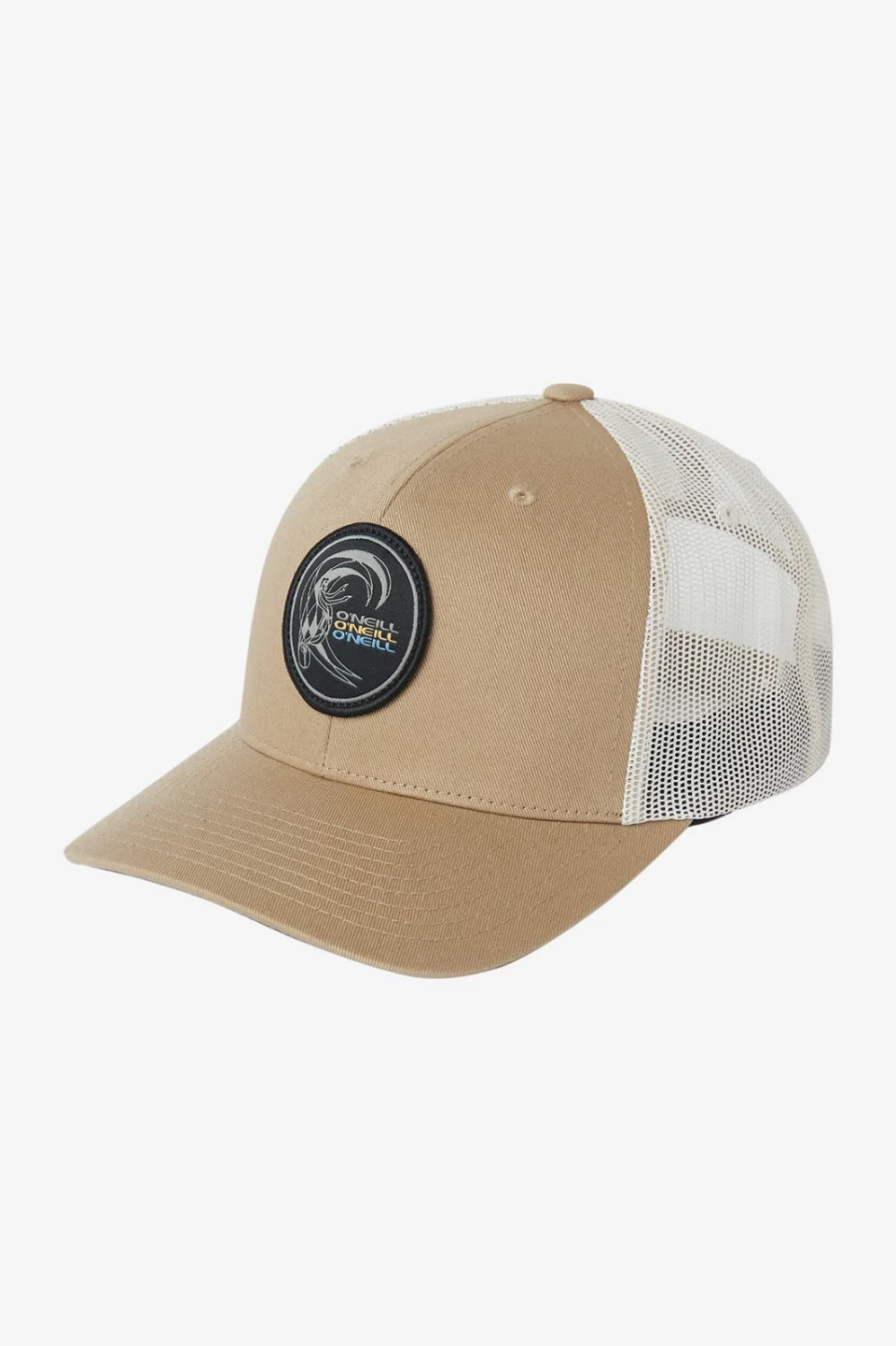 O'Neill Men's Khaki Cs Trucker Hat - Classic Adjustable Baseball Cap for Casual Wear