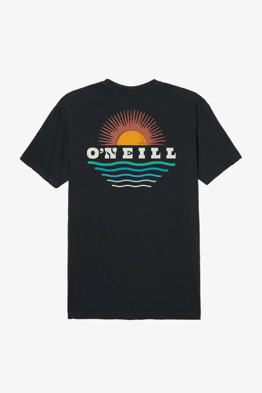 O'Neill Men's Above & Below Tee - Dark Charcoal Casual T-Shirt