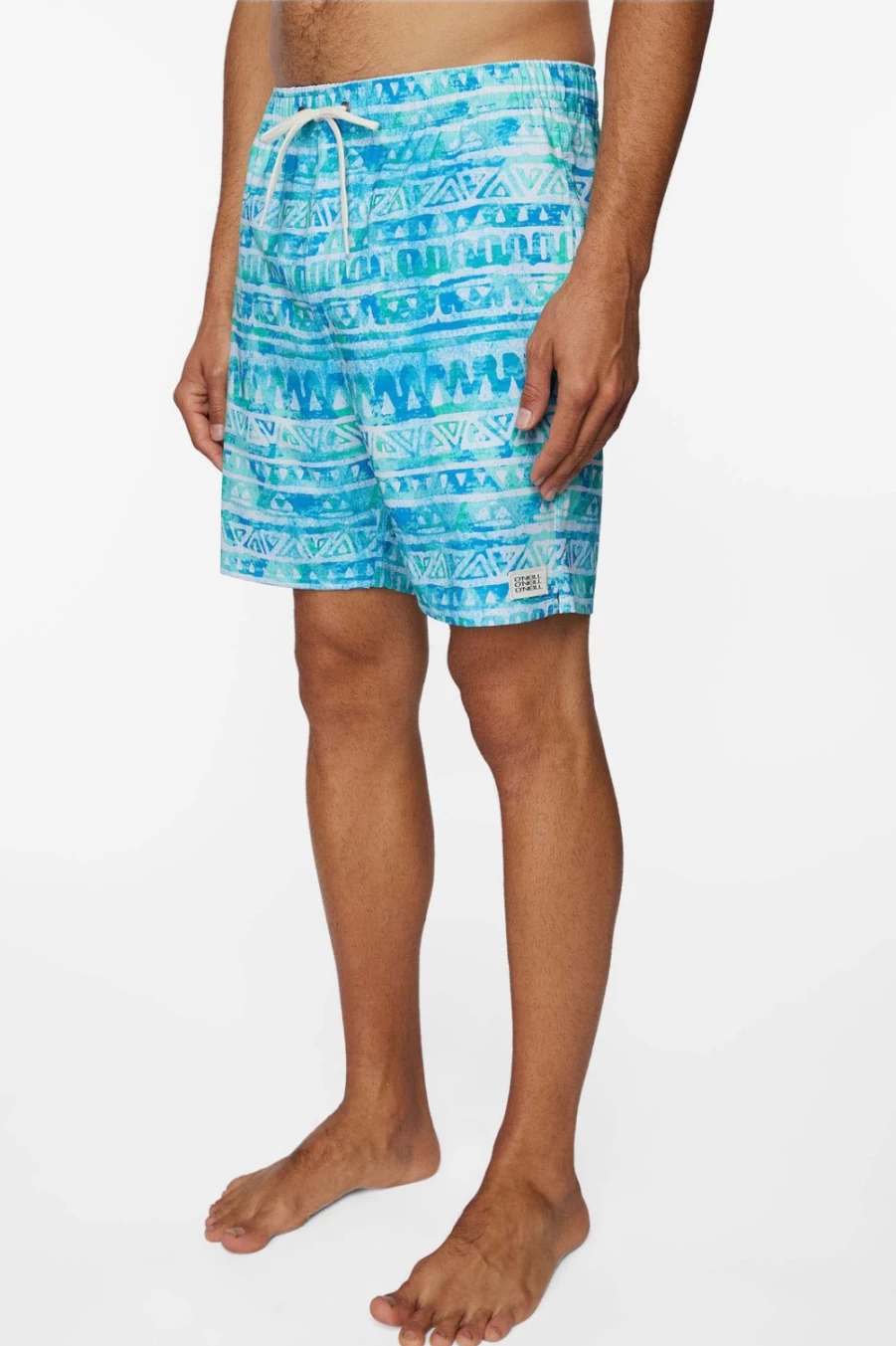 O'Neill Men's Turquoise Mashup Volley 17" Boardshorts | Swim Trunks for Men