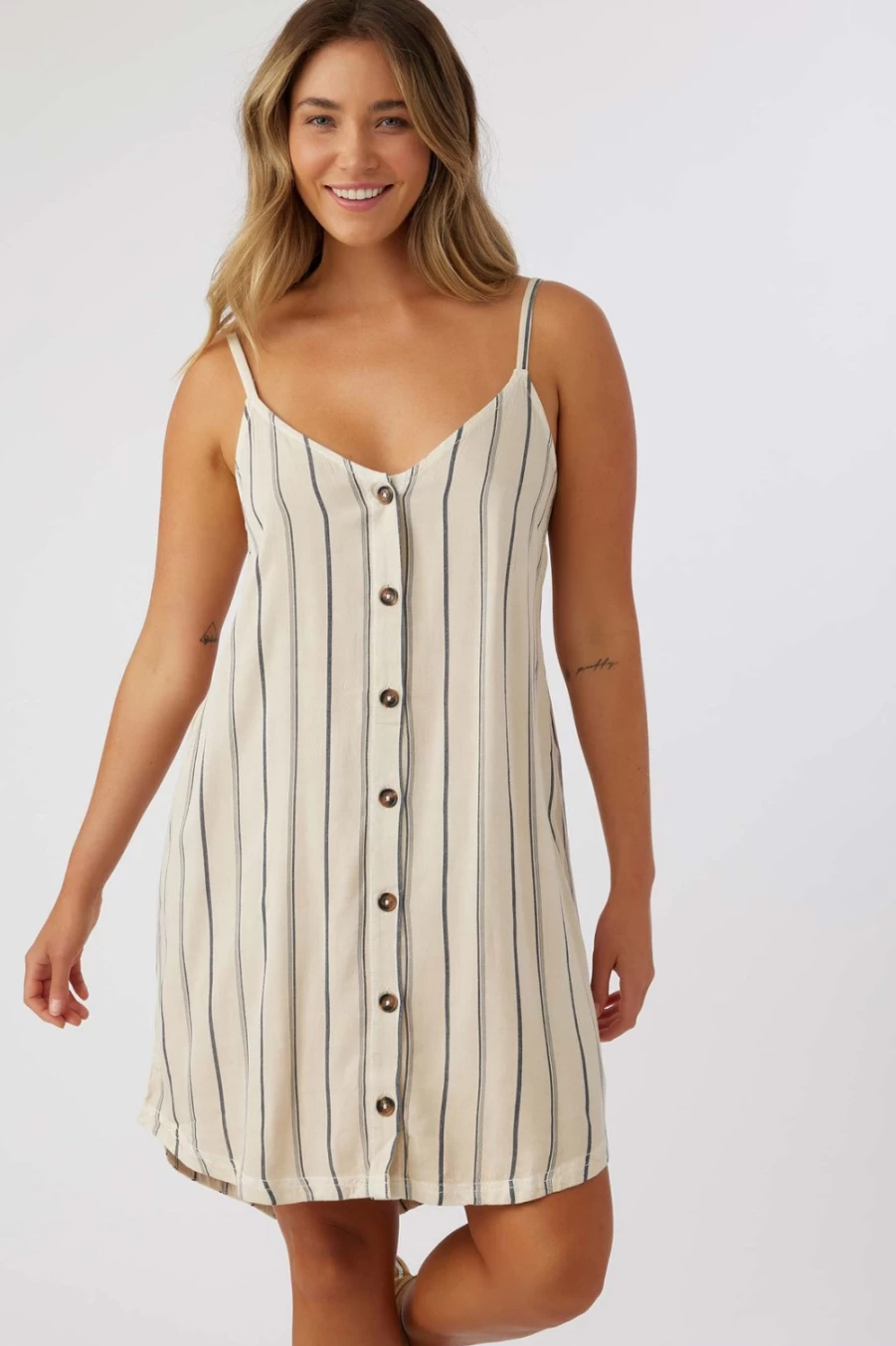 O'Neill Women's Dolly Dress in Bone Color - Stylish & Comfortable
