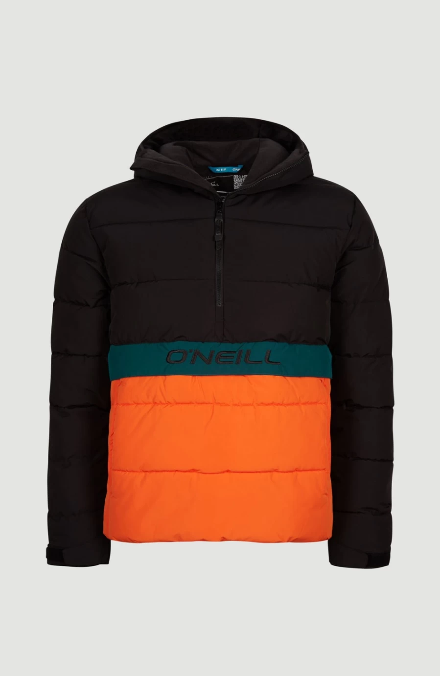 O'Neill Men's Anorak Puffer Jacket - Lightweight Water-Resistant Winter Coat for Outdoor Activities