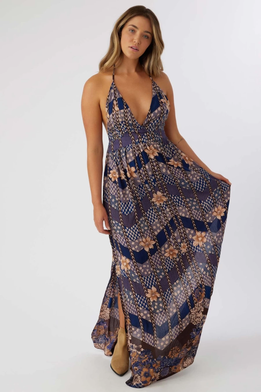 O'Neill Women's Annalisa Multicolored Dress - Stylish & Comfortable Casual Wear