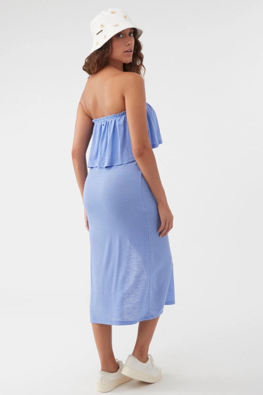 O'Neill Women's Periwinkle Kole Midi Dress - Stylish Casual Summer Dress
