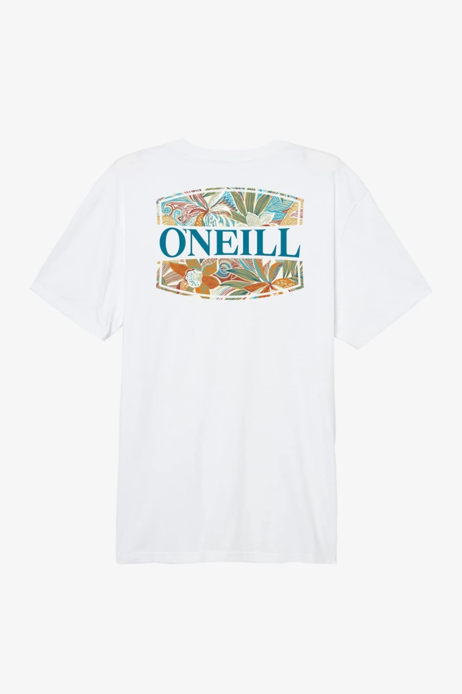 O'Neill Men's White Tropical Tee - Cool & Comfortable Summer T-Shirt