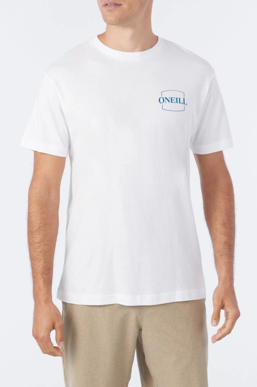 O'Neill Men's White Tropical Tee - Cool & Comfortable Summer T-Shirt
