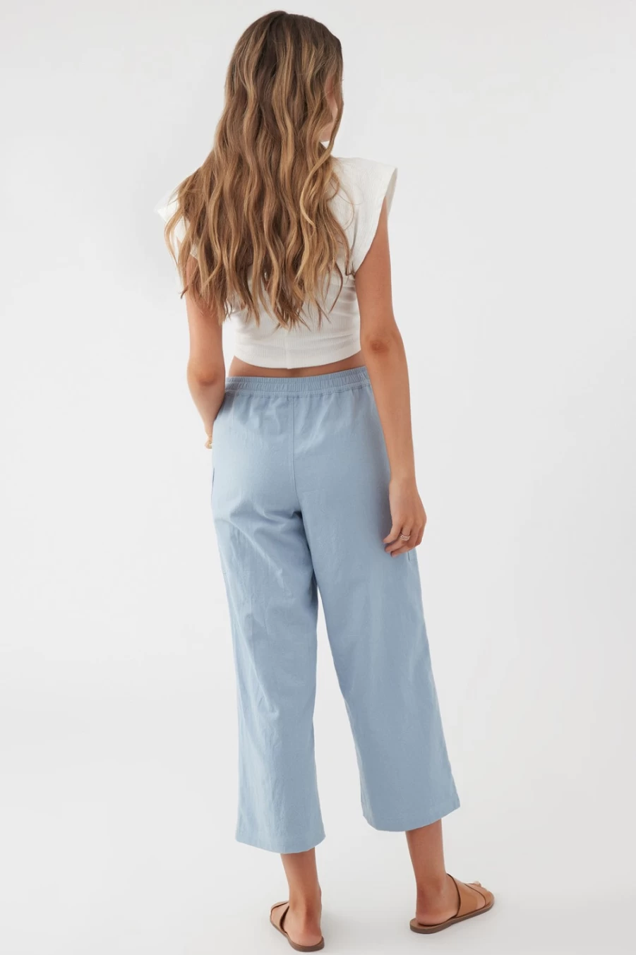 O'Neill Women's Jinnie Pants in Chambray - Comfortable and Stylish Denim for Everyday Wear