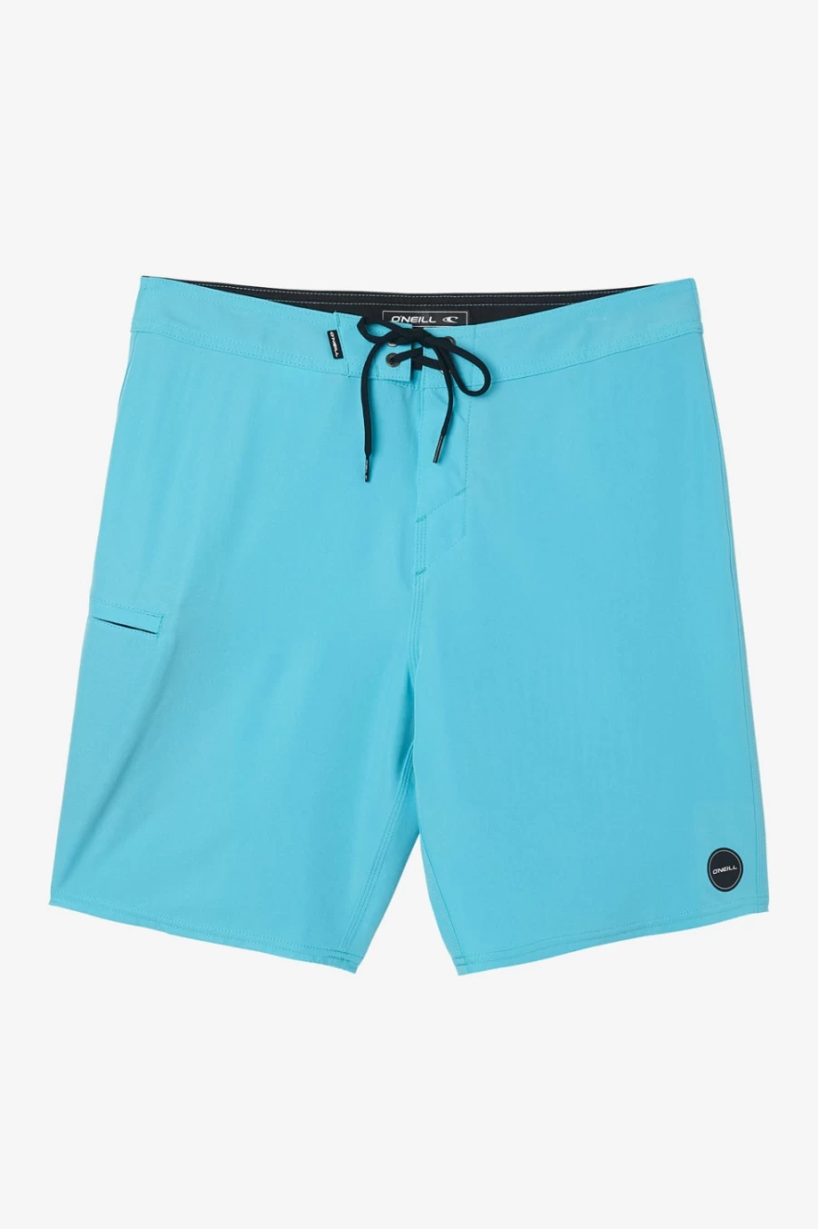 O'Neill Men's Hyperfreak Solid Aquarius 19" Boardshorts | Swim & Surf Shorts