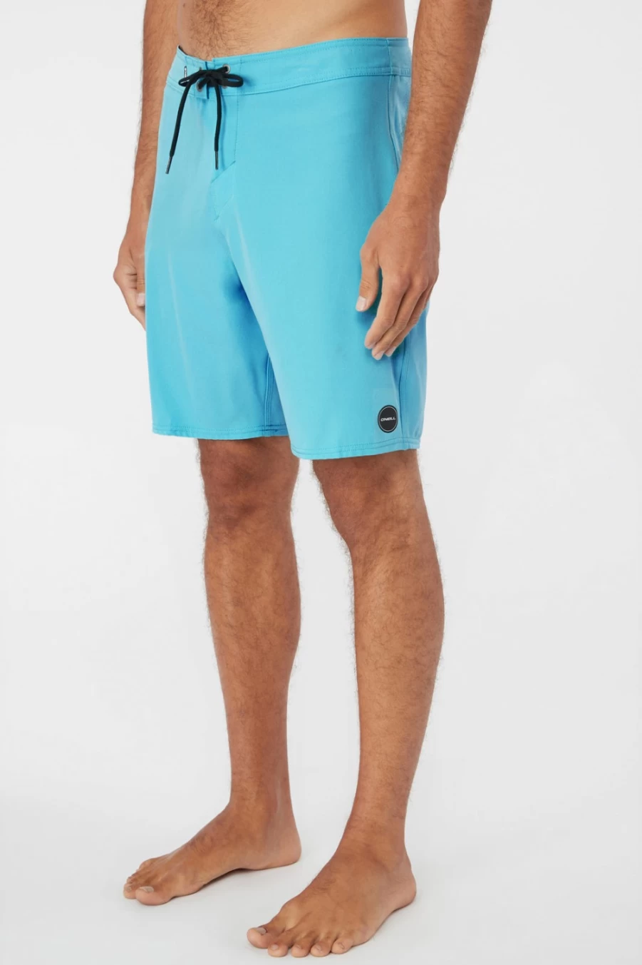 O'Neill Men's Hyperfreak Solid Aquarius 19" Boardshorts | Swim & Surf Shorts