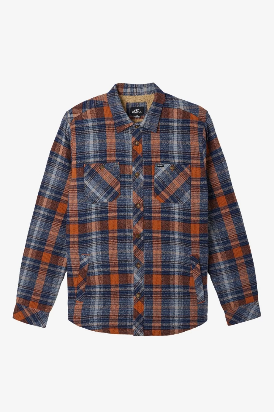 O'Neill Men's Adobe Redmond Sherpa Flannel Shirt