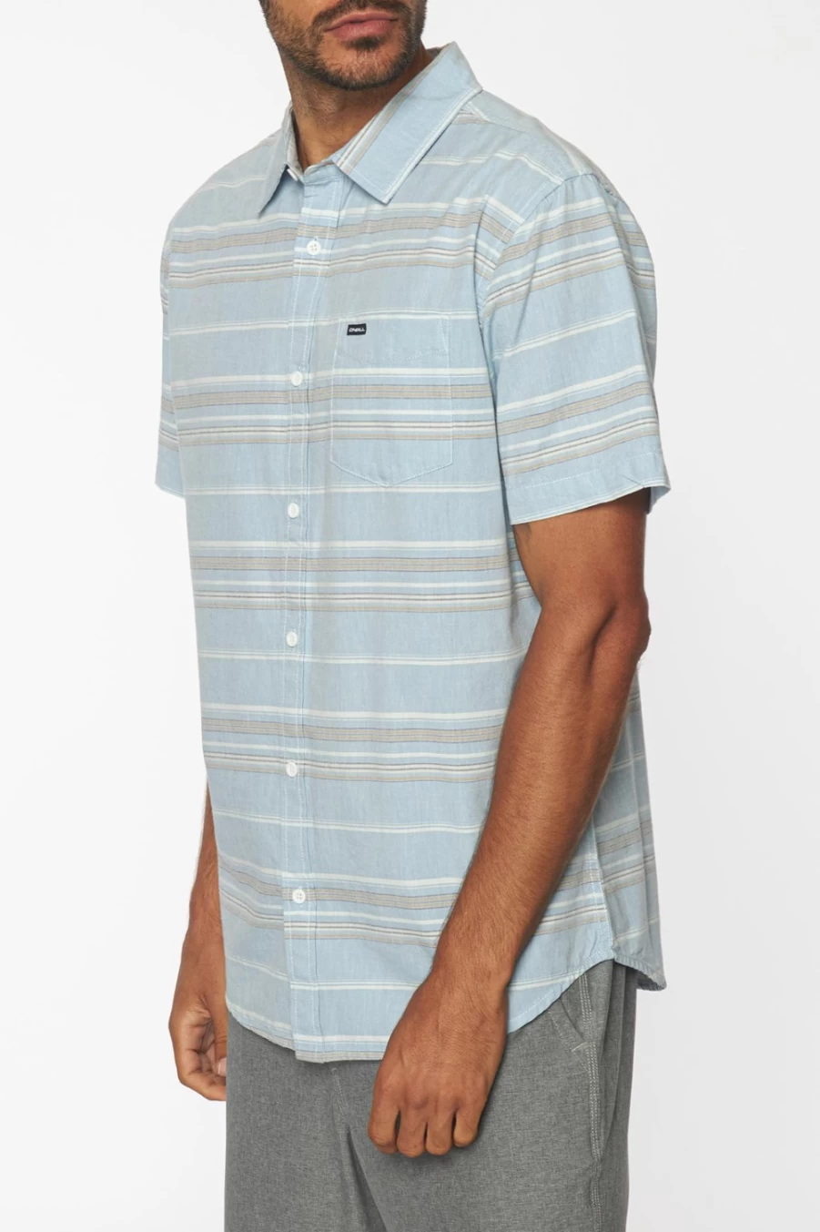 O'Neill Men's Seafarer Shirt in Blueshadow - Classic Casual Wear