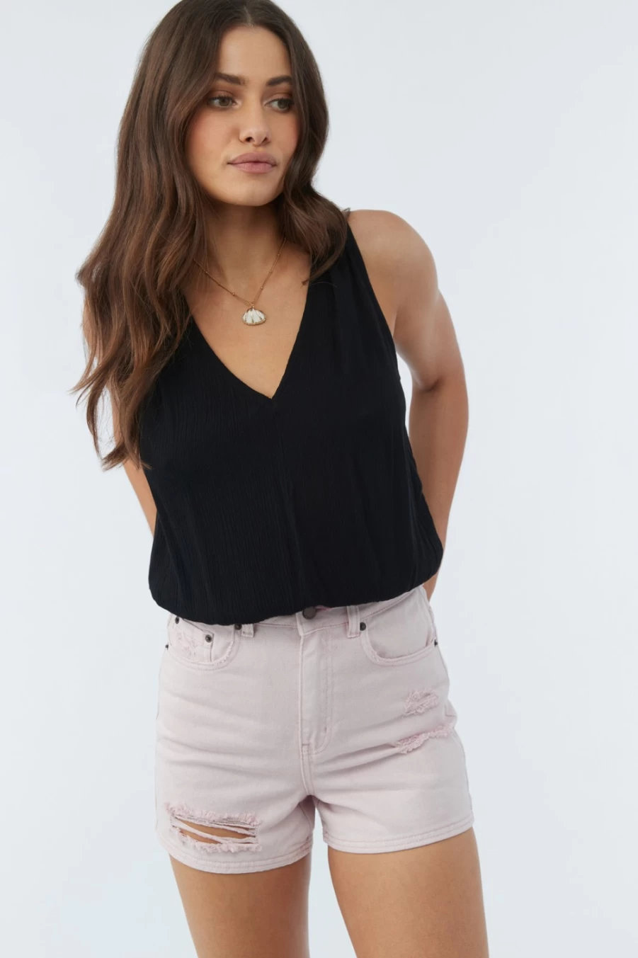 O'Neill Women's Lainie Black Top