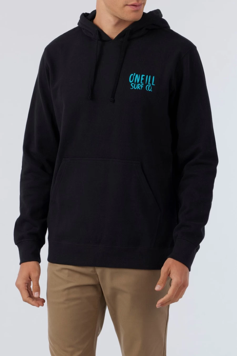 O'Neill Men's Black Fifty Two Pullover Hoodie