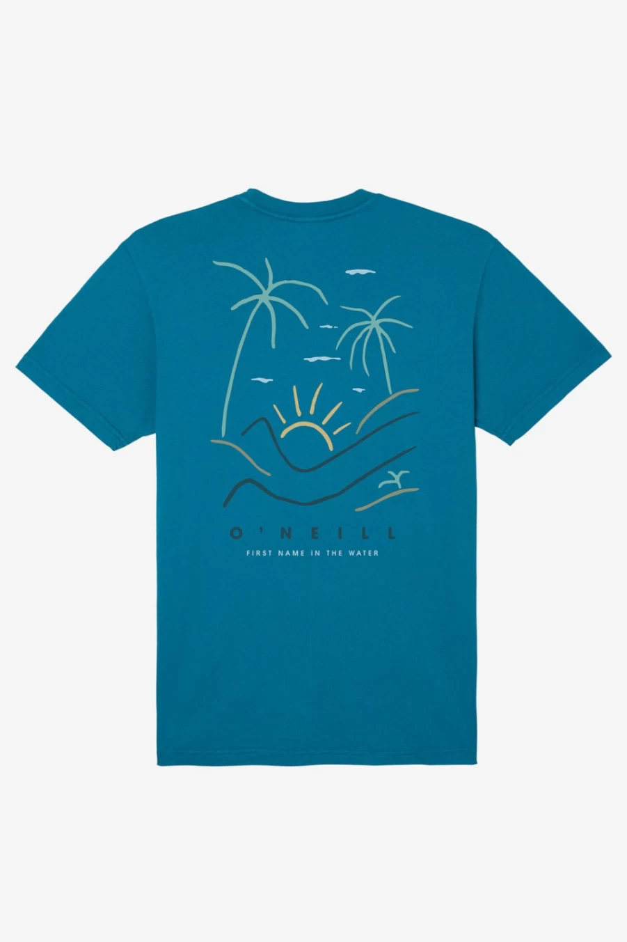 O'Neill Men's Bayblue Stir It Up Tee - Casual Short Sleeve T-Shirt