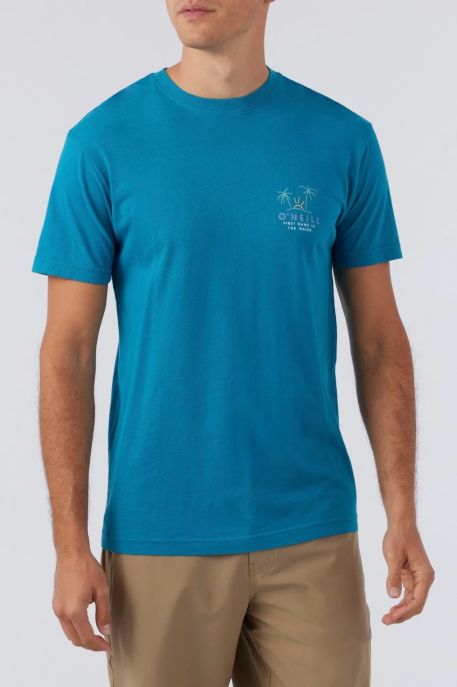 O'Neill Men's Bayblue Stir It Up Tee - Casual Short Sleeve T-Shirt