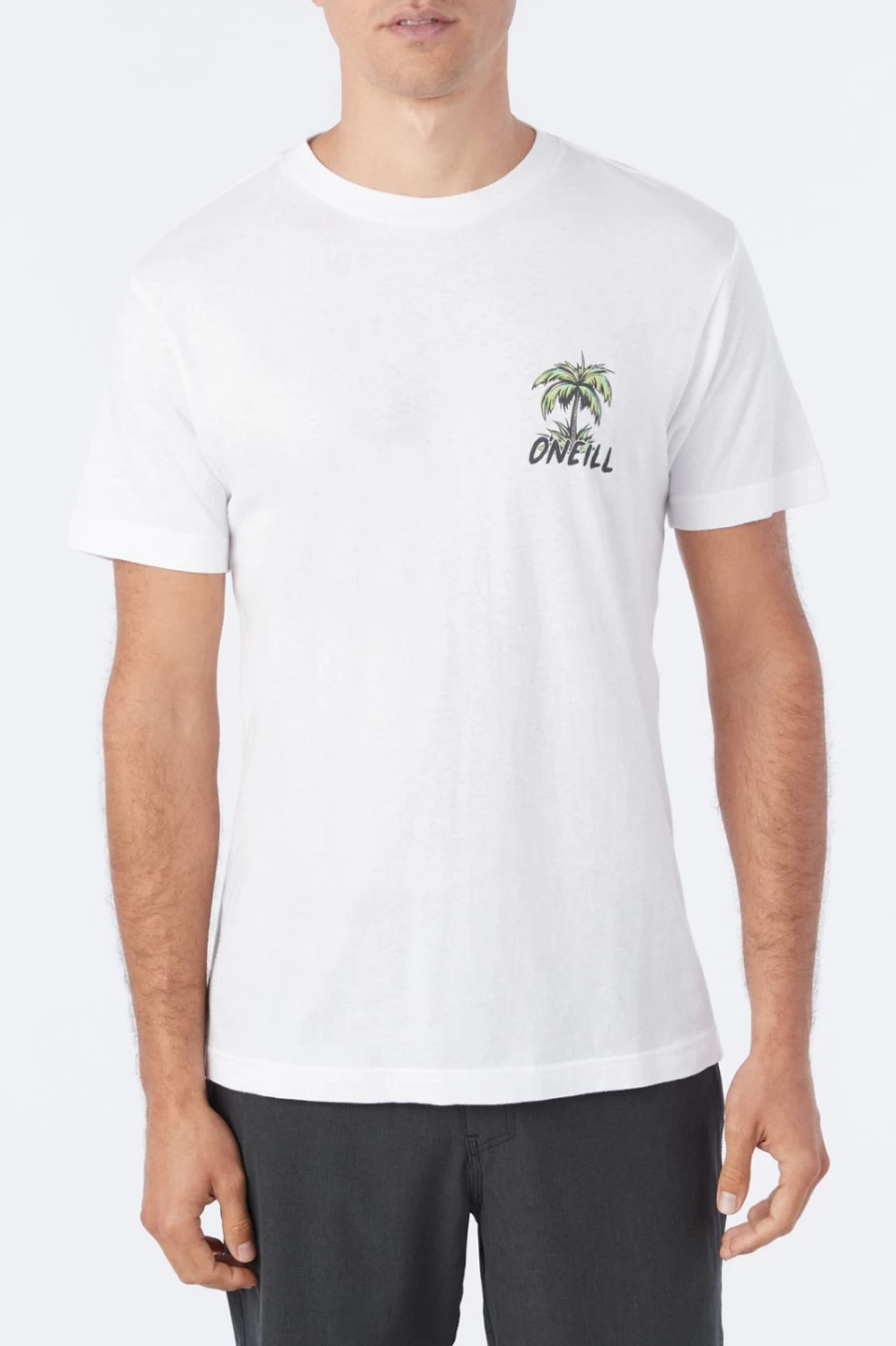 O'Neill Men's Trippin Tee - White Casual T-Shirt for Everyday Wear