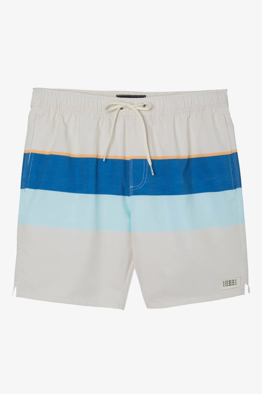 O'Neill Men's Hermosa Volley 17" Boardshorts in Cream