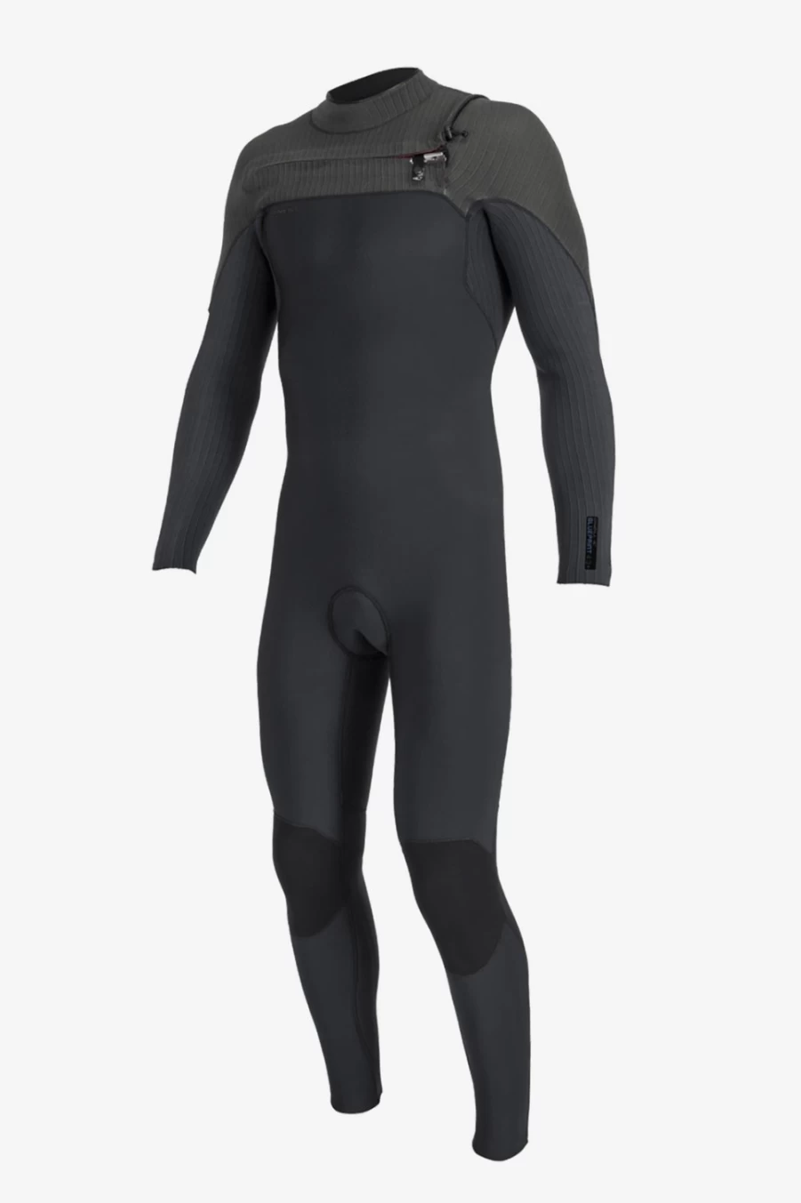 O'Neill Men's 4/3mm Chest Zip Full Wetsuit - Black/Raven