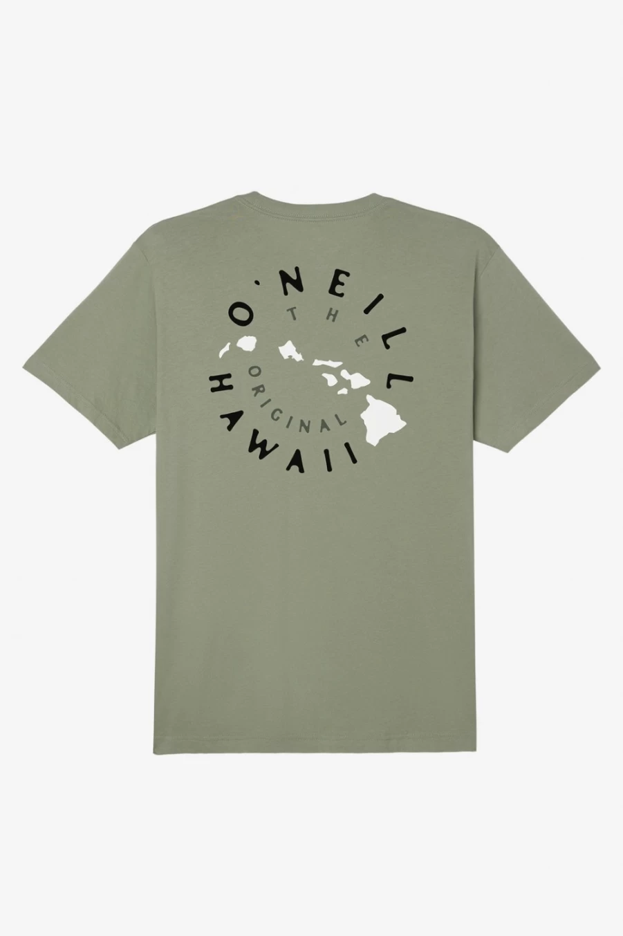 O'Neill Men's Military Green Tranquility Tee - Comfortable Casual T-Shirt
