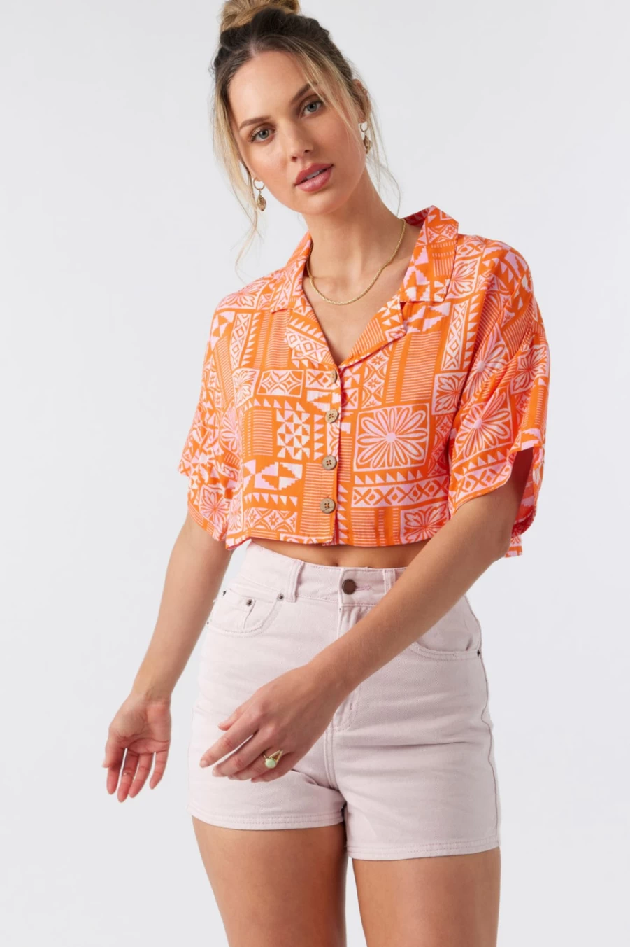 O'Neill Women's Firecracker Ophelia Crop Top