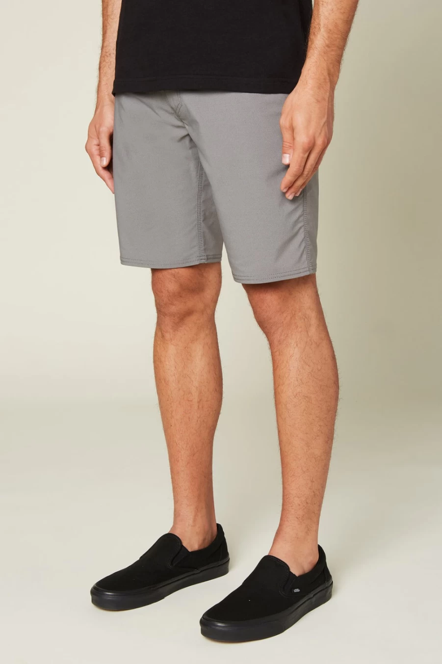 O'Neill Men's Grey 20" Hybrid Shorts - Stockton Style Comfort & Performance