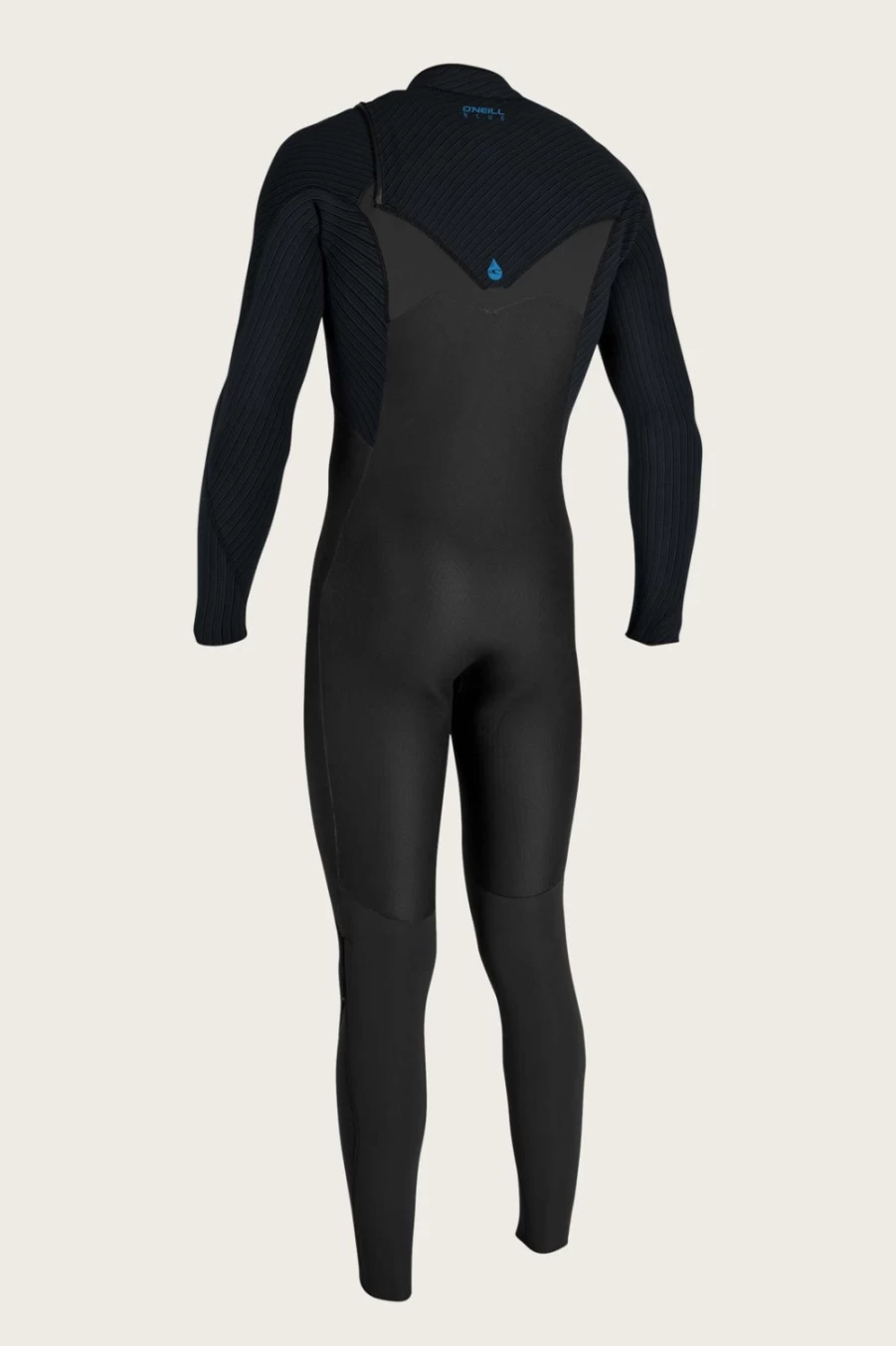 O'Neill Men's 3/2mm Chest Zip Full Wetsuit - Black/Black (Blk/Blk)