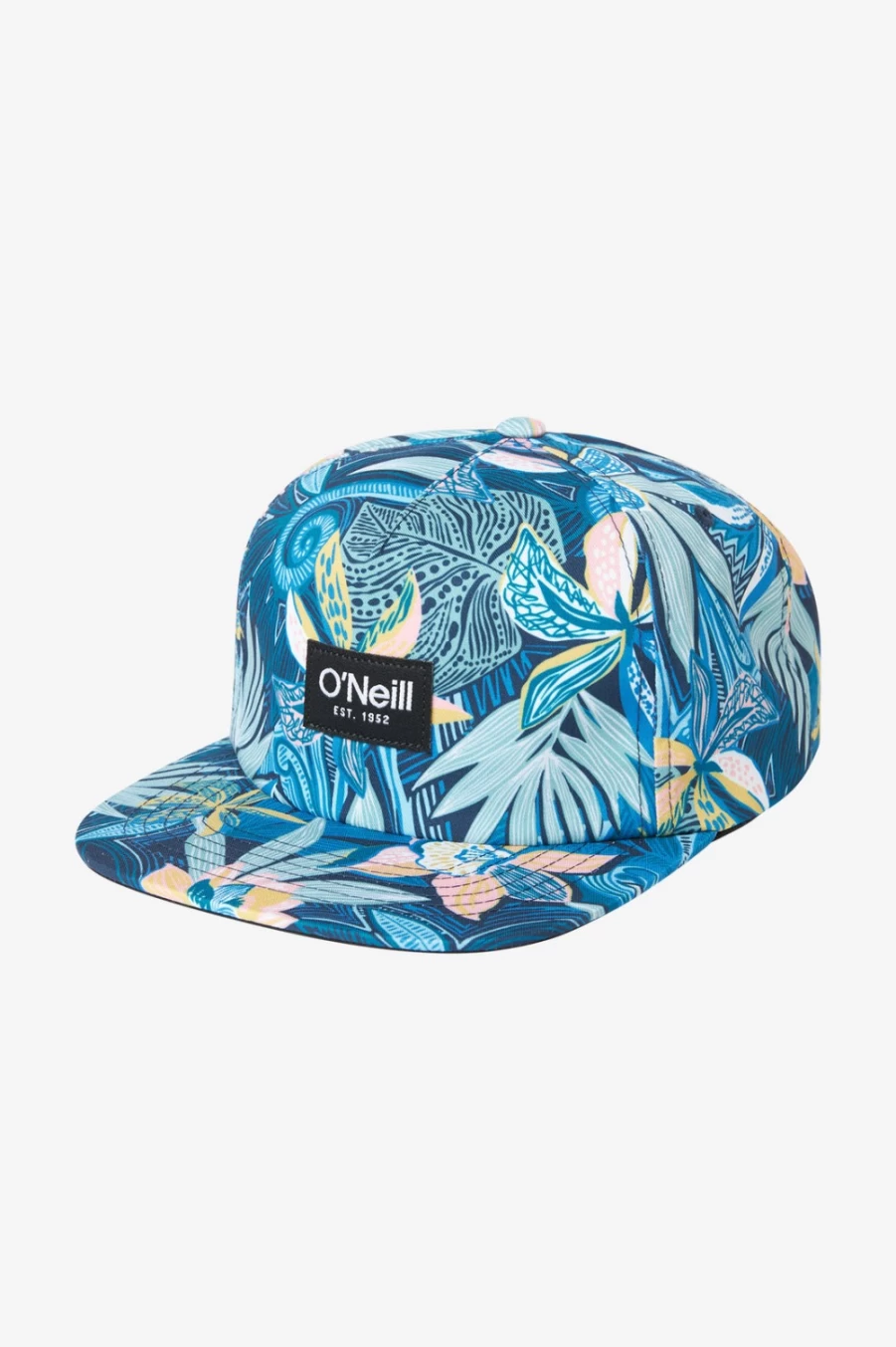 O'Neill Men's Navy Flora Snapback Hat for Casual Wear