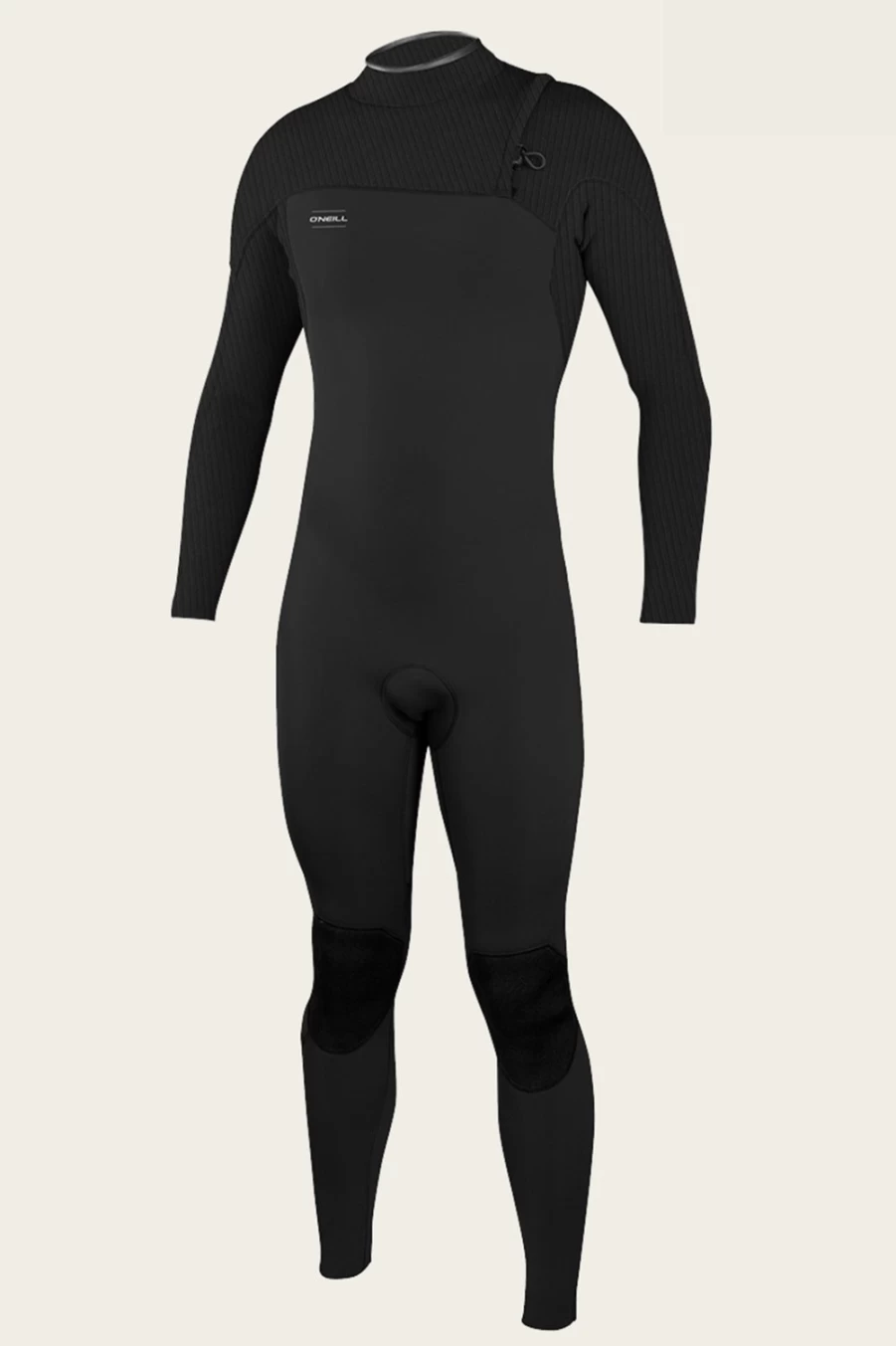 O'Neill Men's Hyperfreak 4/3mm Zipless Full Wetsuit - Black/Black