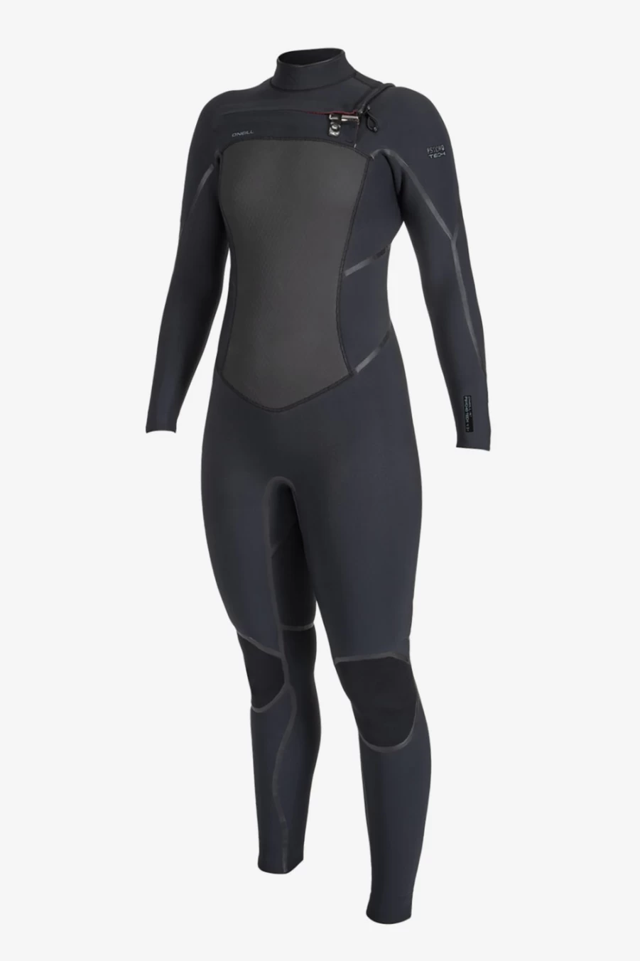 O'Neill Women's Psycho Tech 4/3mm Chest Zip Full Wetsuit for Surfing