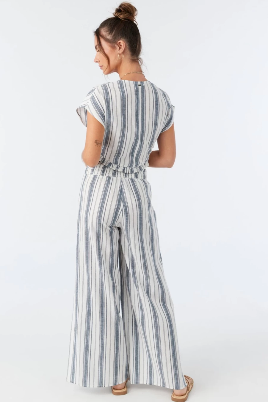 O'Neill Women's Insignia Blue Stripe Pants - Pati Stripe Pant Style