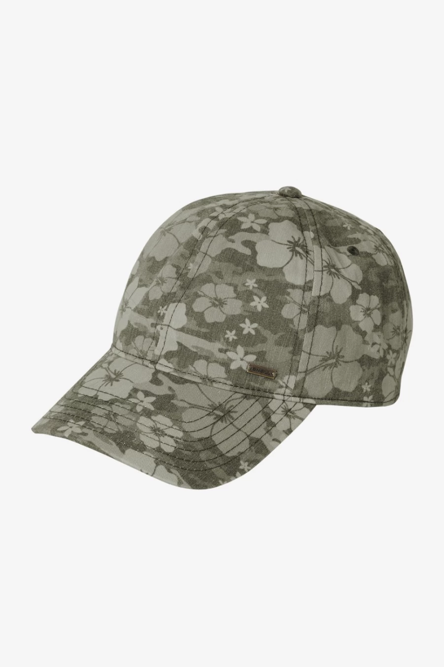 O'Neill Women's Army Green Mae Dad Hat - Casual Adjustable Baseball Cap