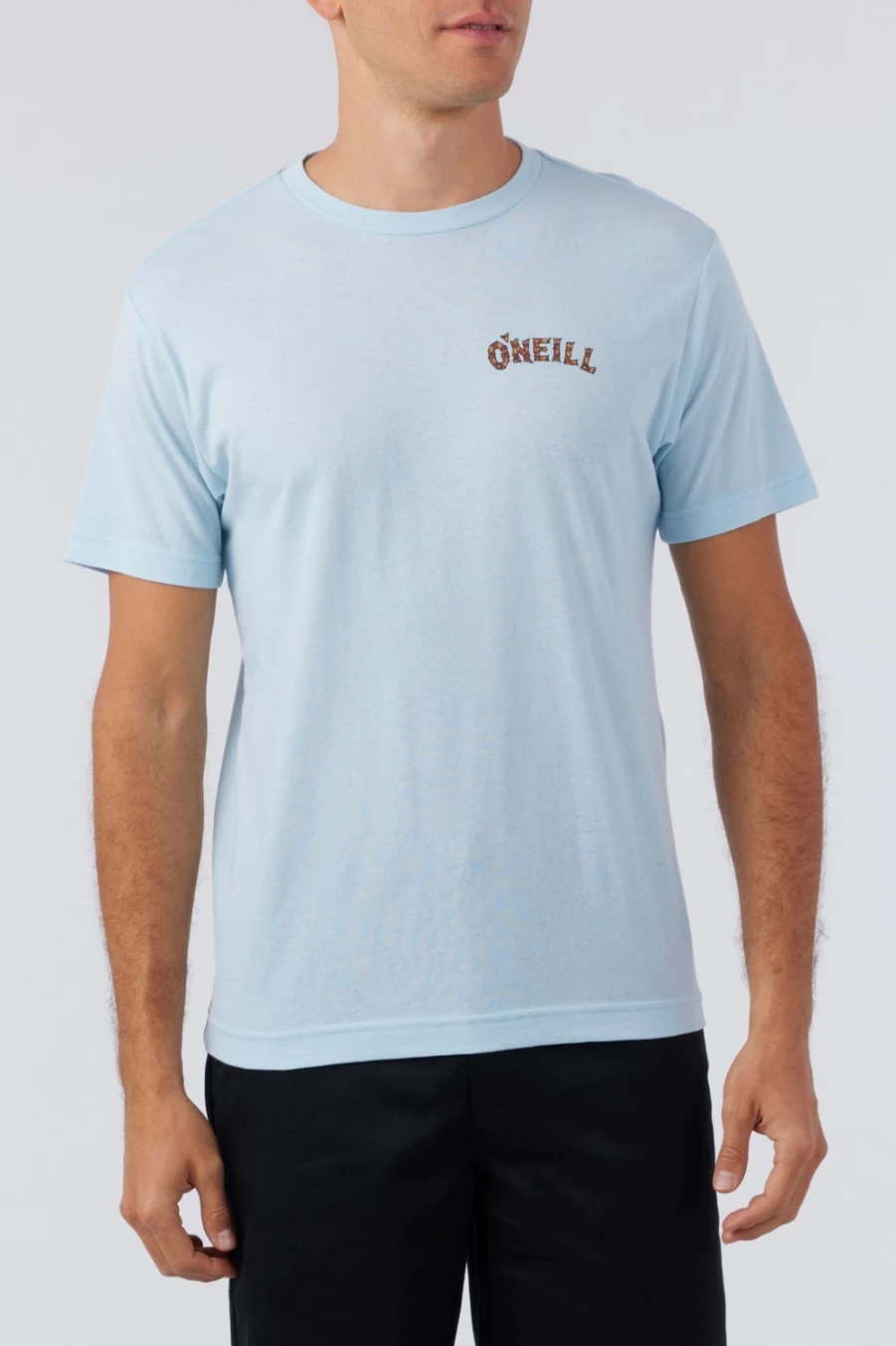 O'Neill Men's Piranha Artist Series T-Shirt in Sky Blue Heather