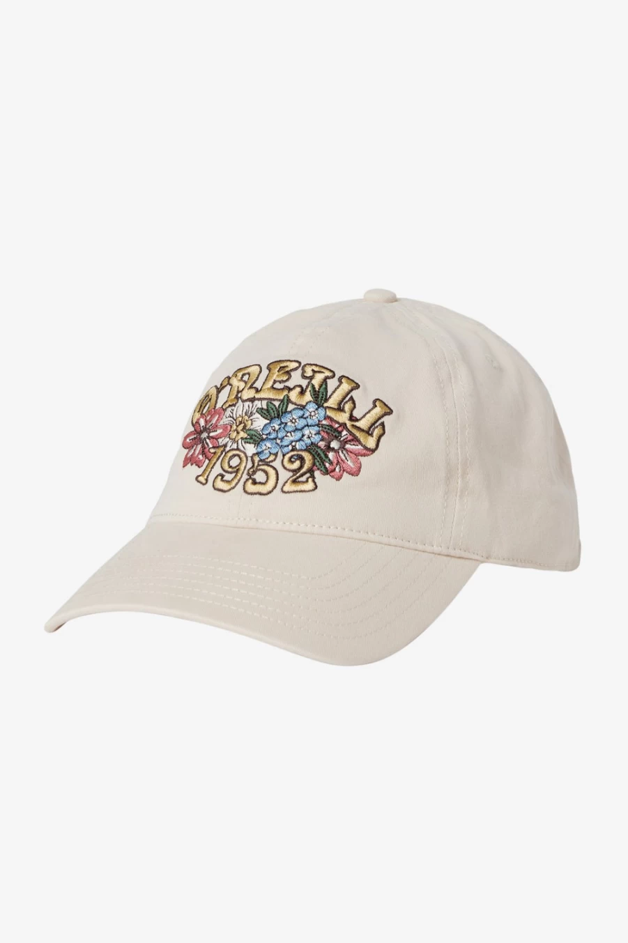 O'Neill Women's Bone Color Irving Dad Hat - Casual Adjustable Baseball Cap