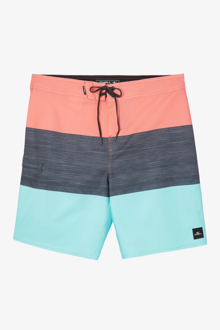 O'Neill Men's Hyperfreak Heat Block 19" Boardshorts - Coral