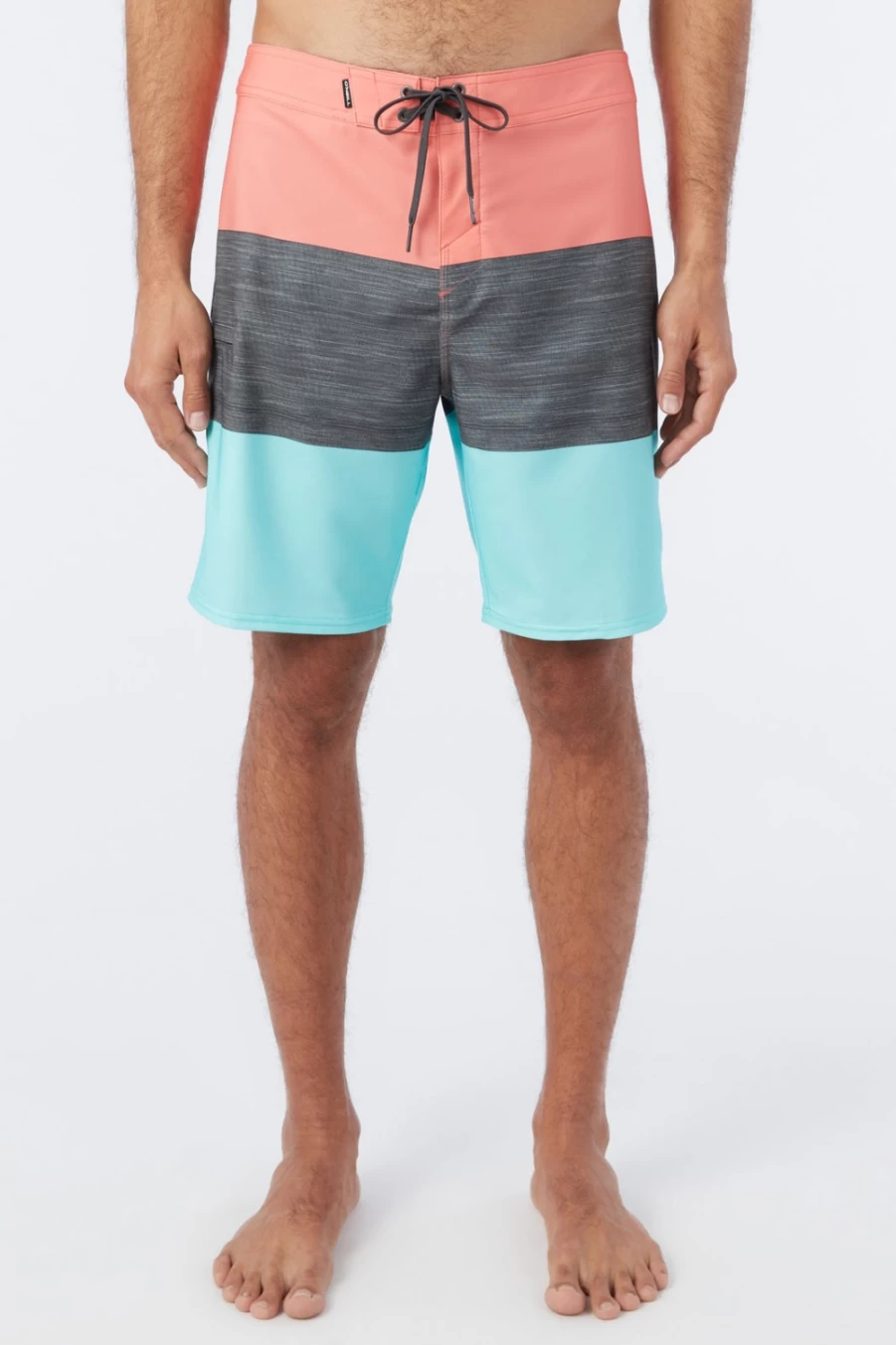 O'Neill Men's Hyperfreak Heat Block 19" Boardshorts - Coral