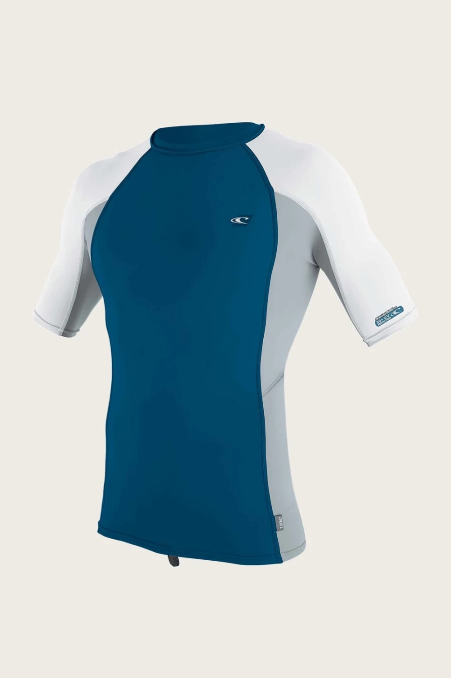 O'Neill Men's Premium Short Sleeve Rash Guard - UPF Sun Protection Swim Shirt