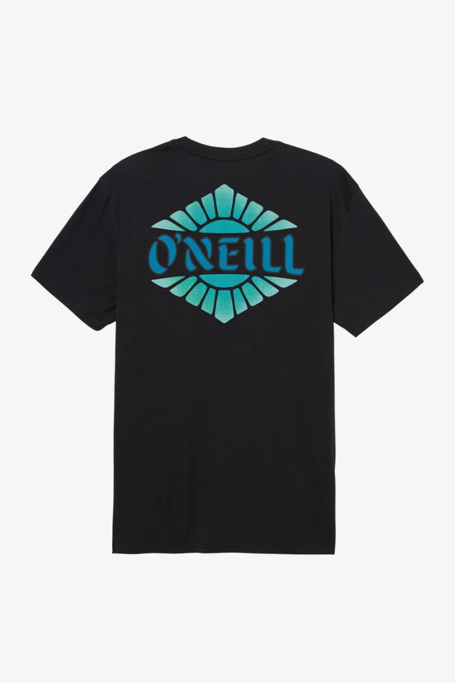 O'Neill Men's Swami Black Tee - Classic Fit Short Sleeve T-Shirt