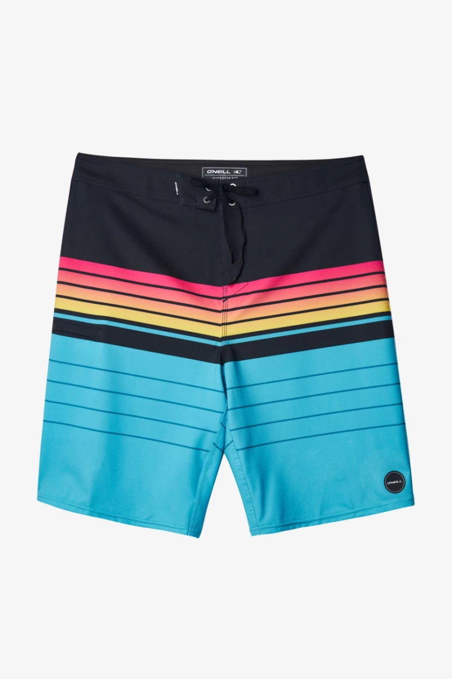 O'Neill Men's Hyperfreak Heist 21" Boardshorts - Marine Blue Swim Trunks for Surfing & Swimming