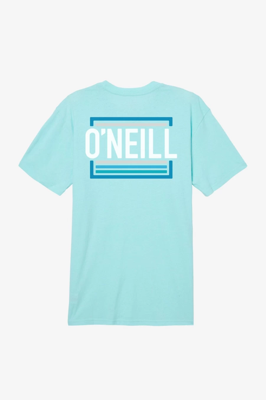 O'Neill Men's Turquoise Headquarters Tee - Classic Comfort T-Shirt