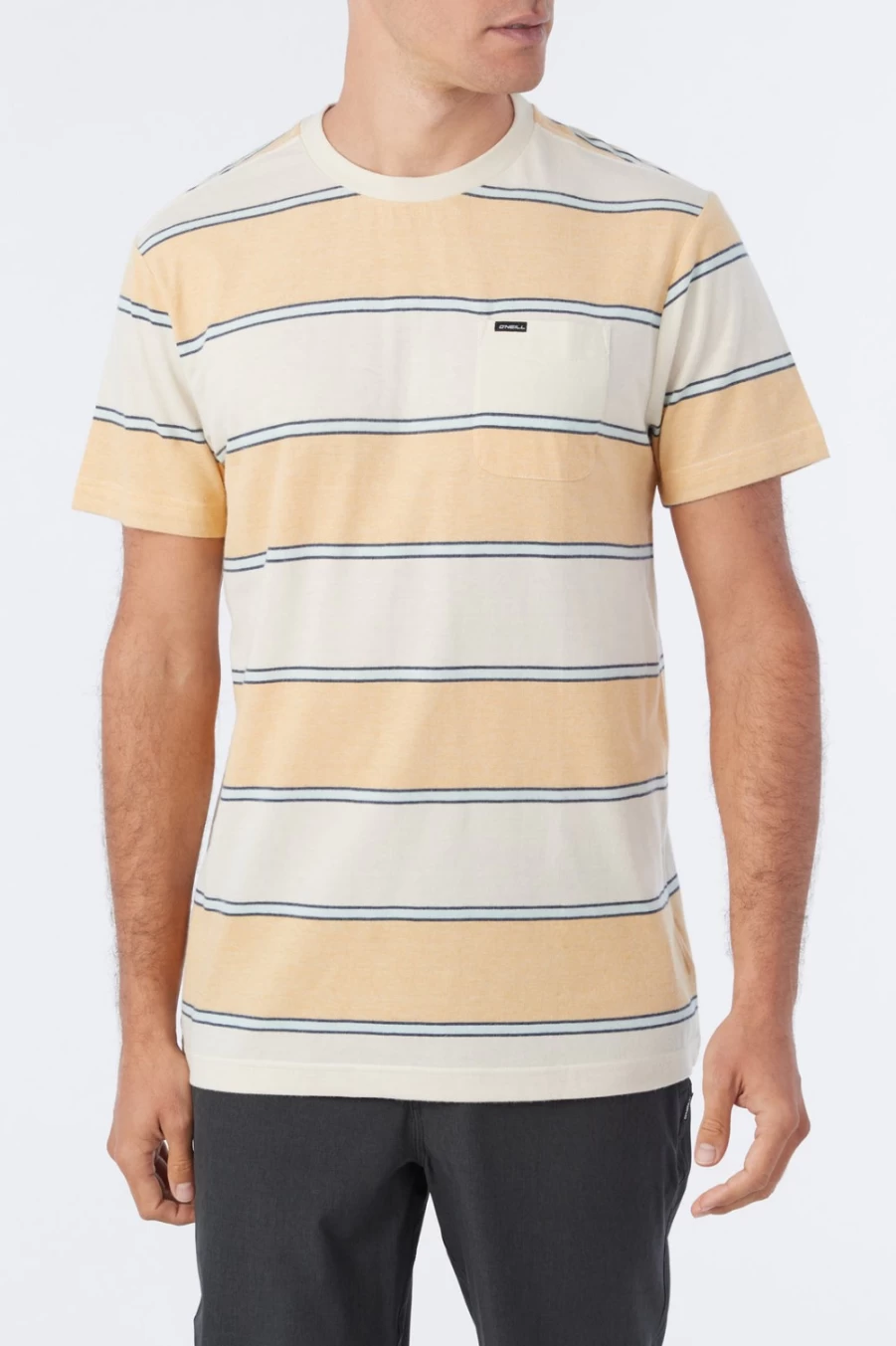 O'Neill Men's Cream Bolder Tee - Comfortable Cotton T-Shirt for Casual Wear